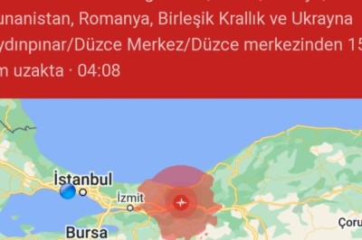 İstanbul'da deprem
