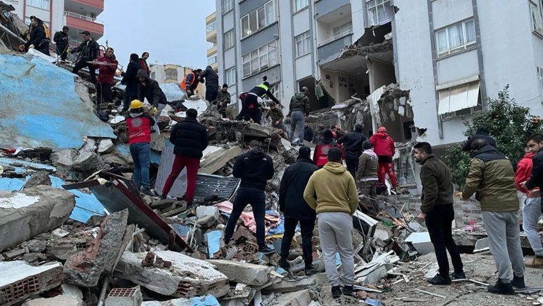 Kahramanmaraş merkezli 7.7 deprem meydana geldi