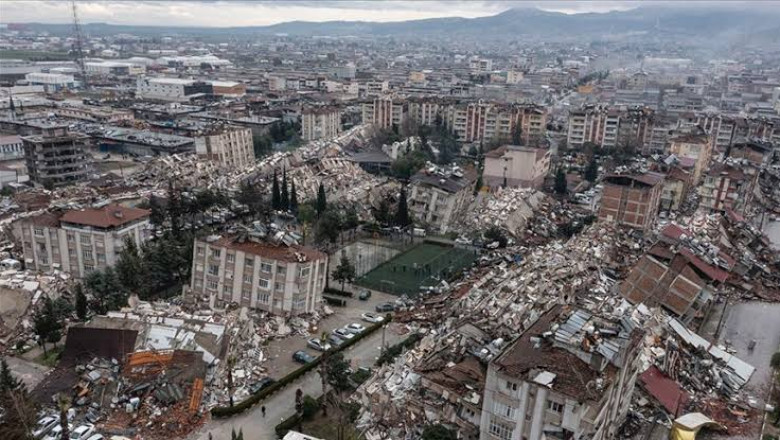 Hatay'da iki adet peş peşe iki deprem