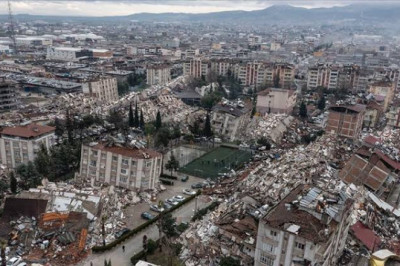 Hatay'da iki adet peş peşe iki deprem