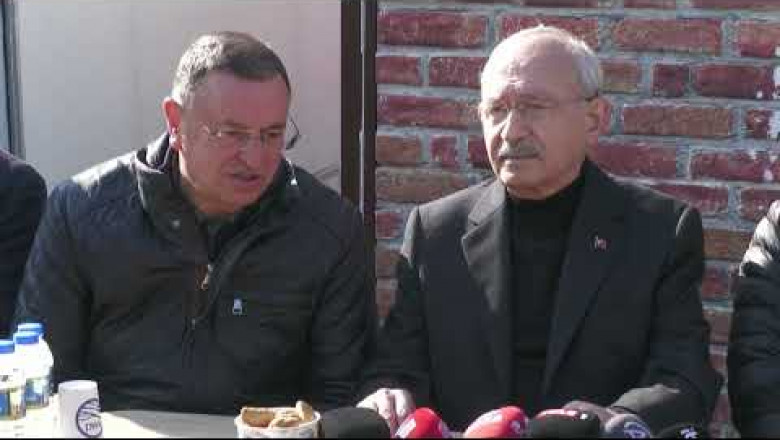 CHP Genel Başkanı Kemal Kılıçdaroğlu, Hatay'da Yaşanan Afet Sonrası Mağdur Olanlar İçin Desteğini Sürdürüyor