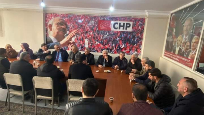 (Iğdır) DEVA Partisi CHP'yi Ziyaret Etti