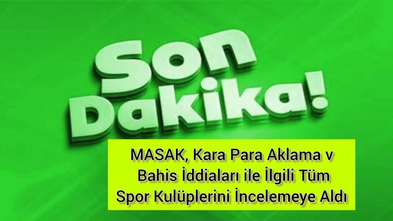 Türk Futbolunda Karanlık Gölge: MASAK ve TFF, Spor Kulüplerini İnceleme Altına Aldı