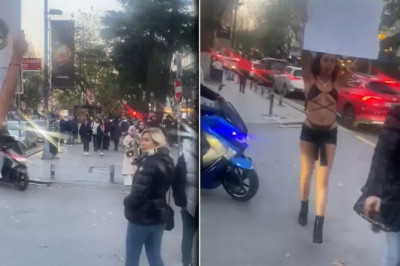 Bağdat Caddesi'nde Melisa Aydınalp Protestosu: Pankartı Yırtıp Atıldı, Tansiyon Yükseldi