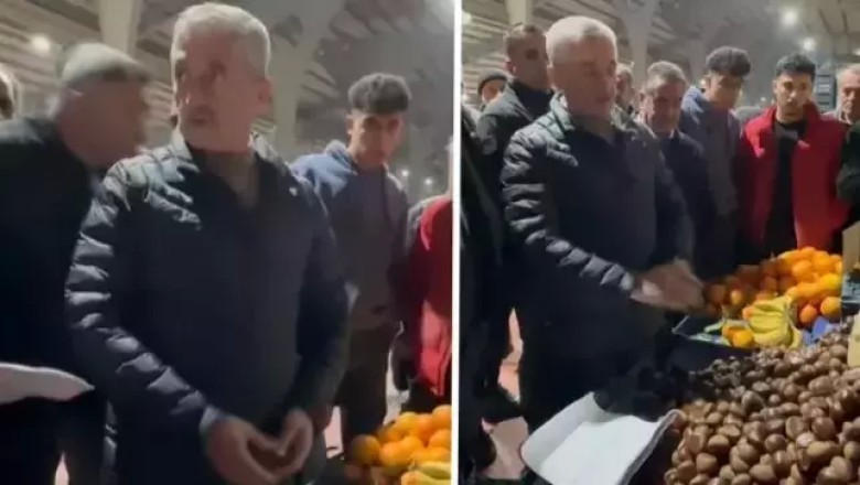 Şahinbey Belediye Başkanı'ndan pazar denetimi
