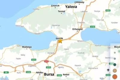 Bursa’da Meydana Gelen 4.1 Büyüklüğündeki Deprem